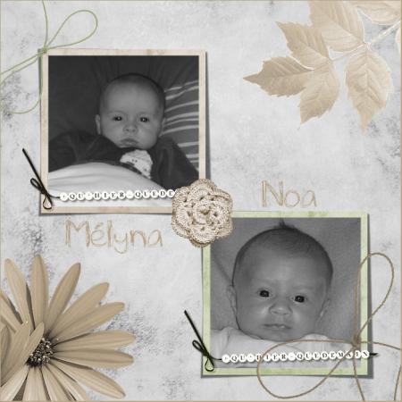 ܤ  Une ressemblance entre mes B�b�s ܤ 